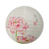 [Lotus] Chinese/Japanese Style Hanging lantern Decorative Paper Lantern 16"