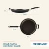 Farberware Easy Clean 14" Aluminum Nonstick Frying Pan with Helper Handle, Black