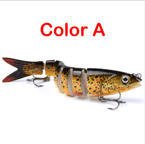 Pike Fishing Lures Artificial Multi Jointed Sections Hard Bait Trolling Pike Carp Fishing Tools Pike Fishing Lures Artificial Multi Jointed Sections Hard Bait Trolling Pike Carp Fishing Tools